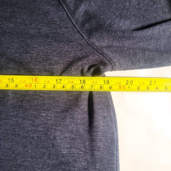 NWT Eddie Bauer Women's Active Long Sleeve Funnel Neck Top in Charcoal - Size L - Picture 4 of 11